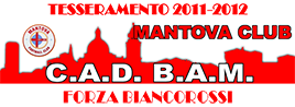 Mantova Club Cad Bam - Tesseramento 2011-2012