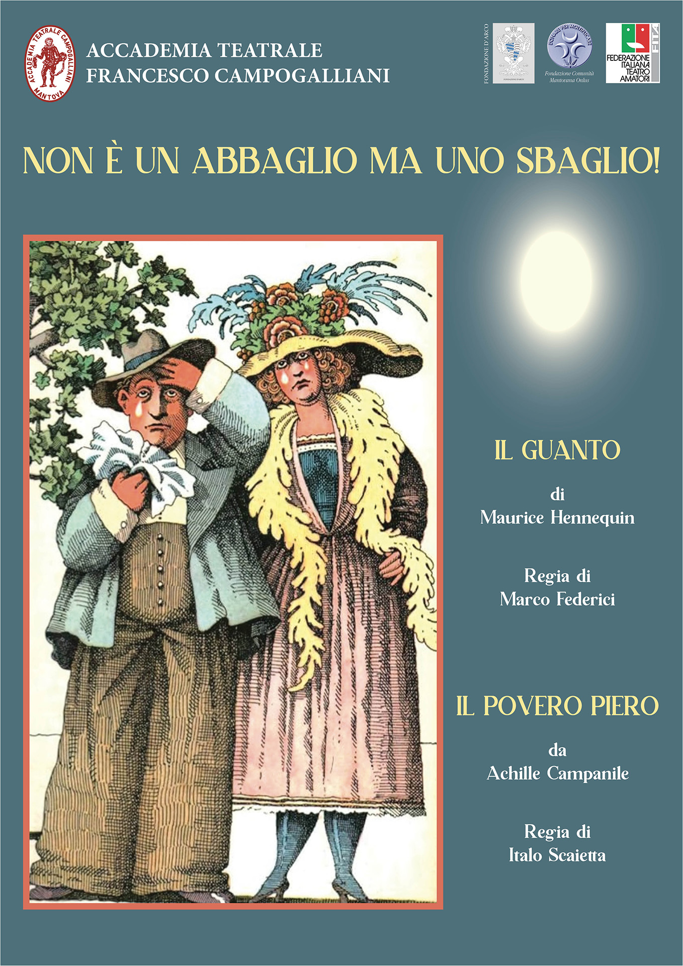 Commedia “NON È UN ABBAGLIO MA UNO SBAGLIO”