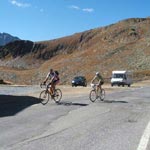 Anche Paolo Caramaschi, atleta Cad Bam Bicycle, giunge a Passo Gavia
