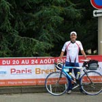 Magri Claudio, attivista Cad Bam Bicycle, alla mitica Parigi-Brest-Paris 2007 (1200 km.)
