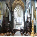Interno della Cattedrale di Salisbury